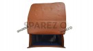 For Royal Enfield Classic 650 Genuine Leather Pannier Bags Tan Brown With Mounting - SPAREZO
